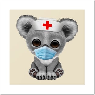 Cute Baby Koala Nurse Posters and Art